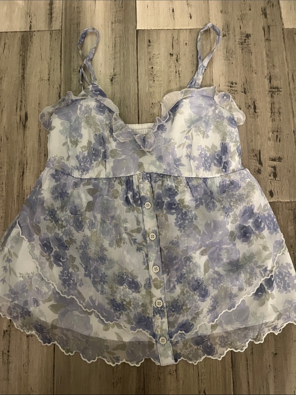 Hollister Floral Tank